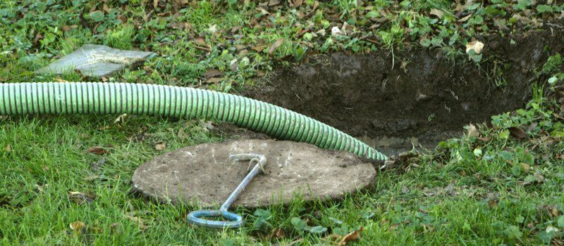 hose in ground