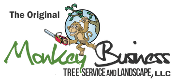 Monkey Business Tree & Crane Service Logo