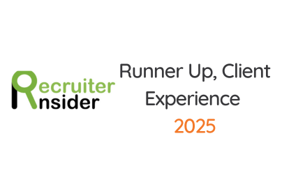 Rcruiter Insider, Runner Up, Client Eperience 2025