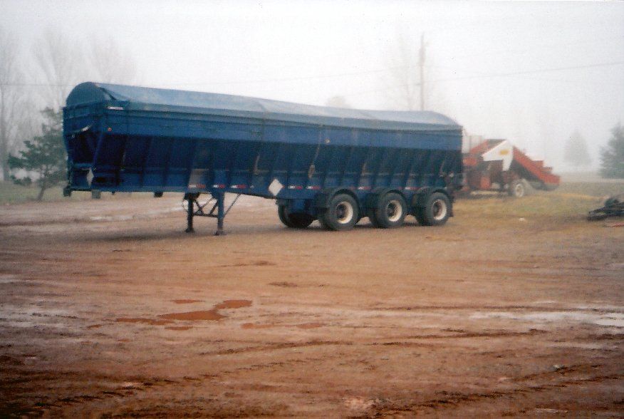 the first Trout River live bottom trailer