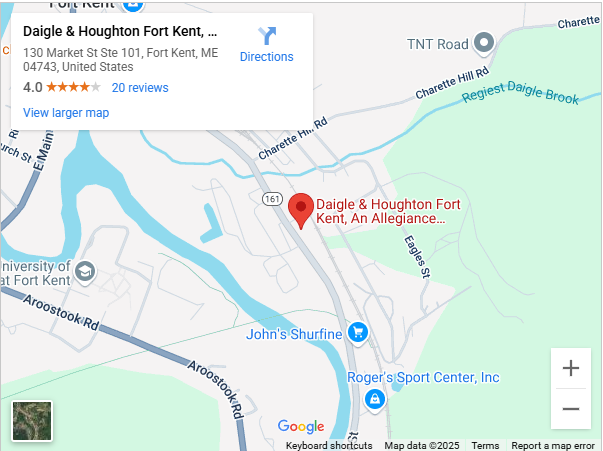 Daigle & Houghton location map image
