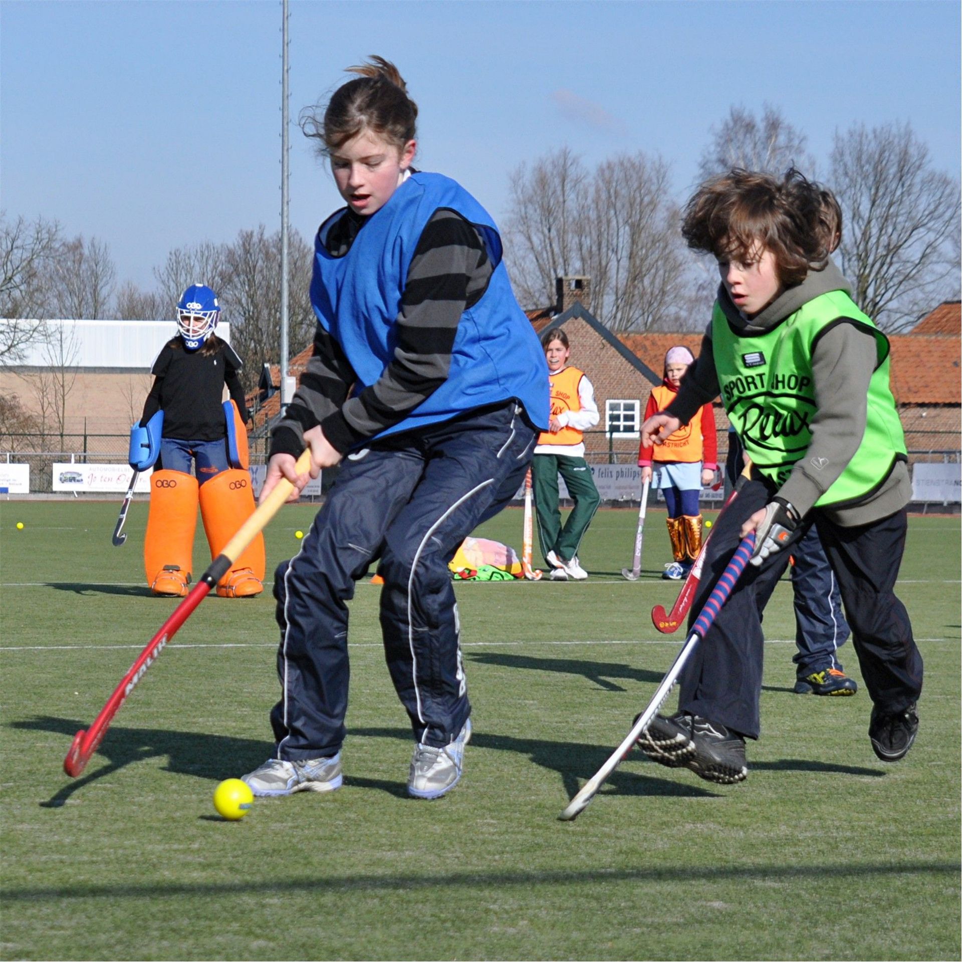 Jeugd hockey training
