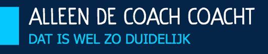 Alleen de coach coacht