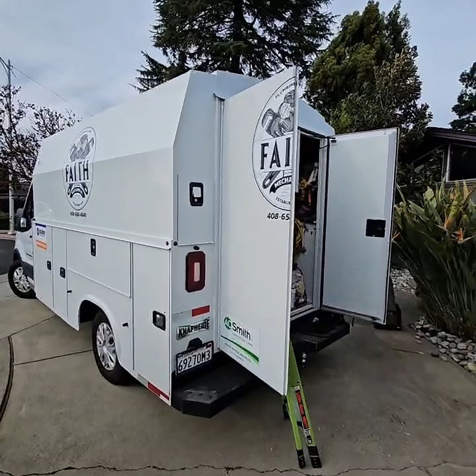 Electrical Install at Open space