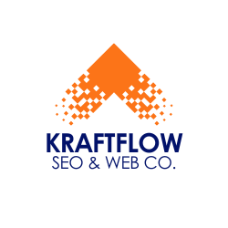 KraftFlow SEO & Web Co logo – SEO and web design Salt Lake City