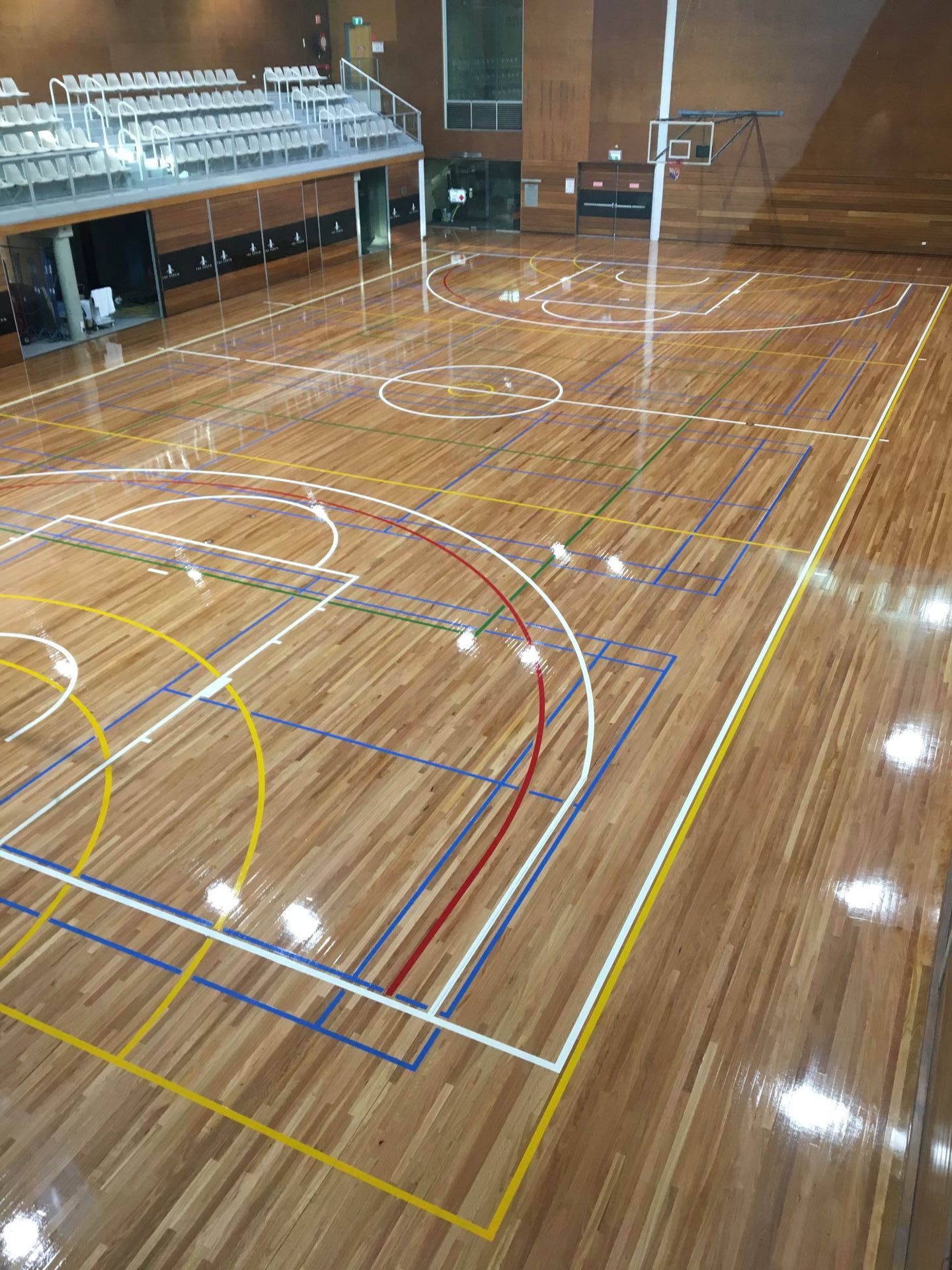 Sports Complex Floor — Pacific Flooring in Bonville, NSW