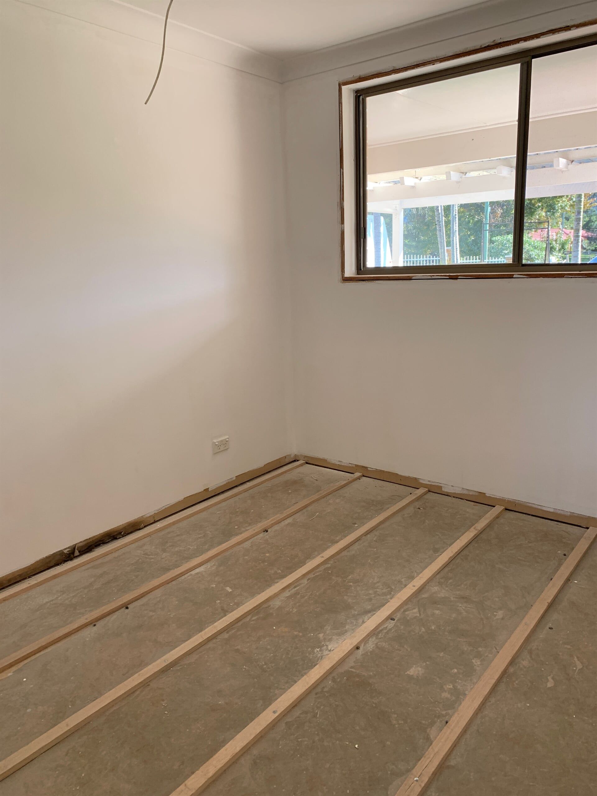 Construction of Floor Base — Pacific Flooring in Bonville, NSW