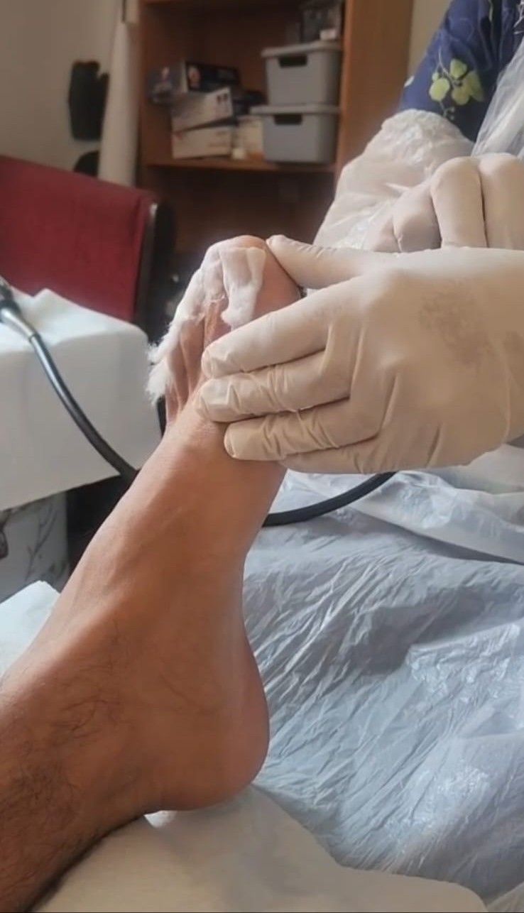 servicio de podología a domicilio