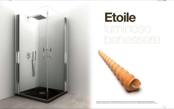 box doccia in vetro a marchio ETOILE