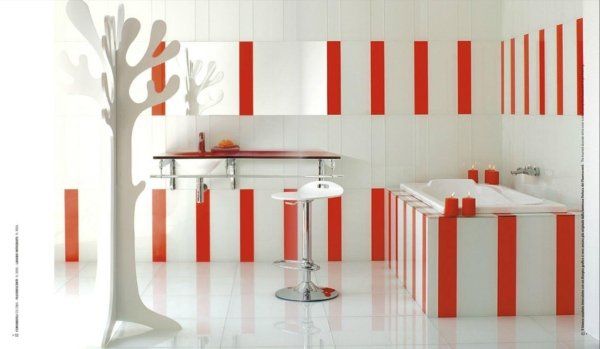 Piastrelle Bagno con decorazione