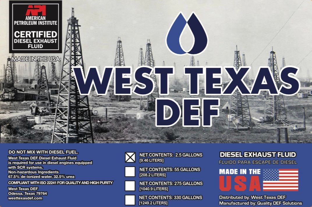 Diesel Ehaust Fluid (DEF)