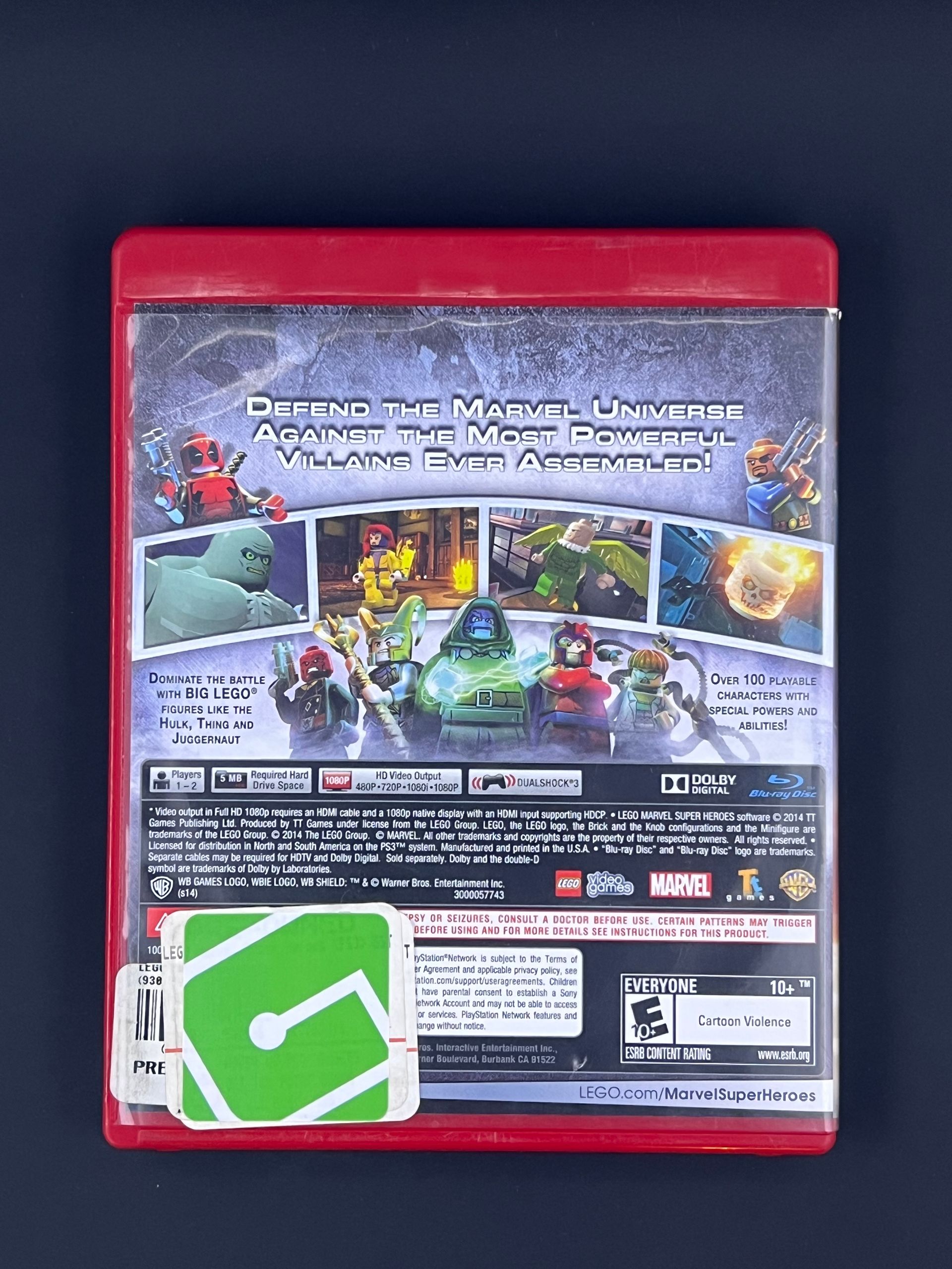 Lego Marvel Super Heroes (PS3)