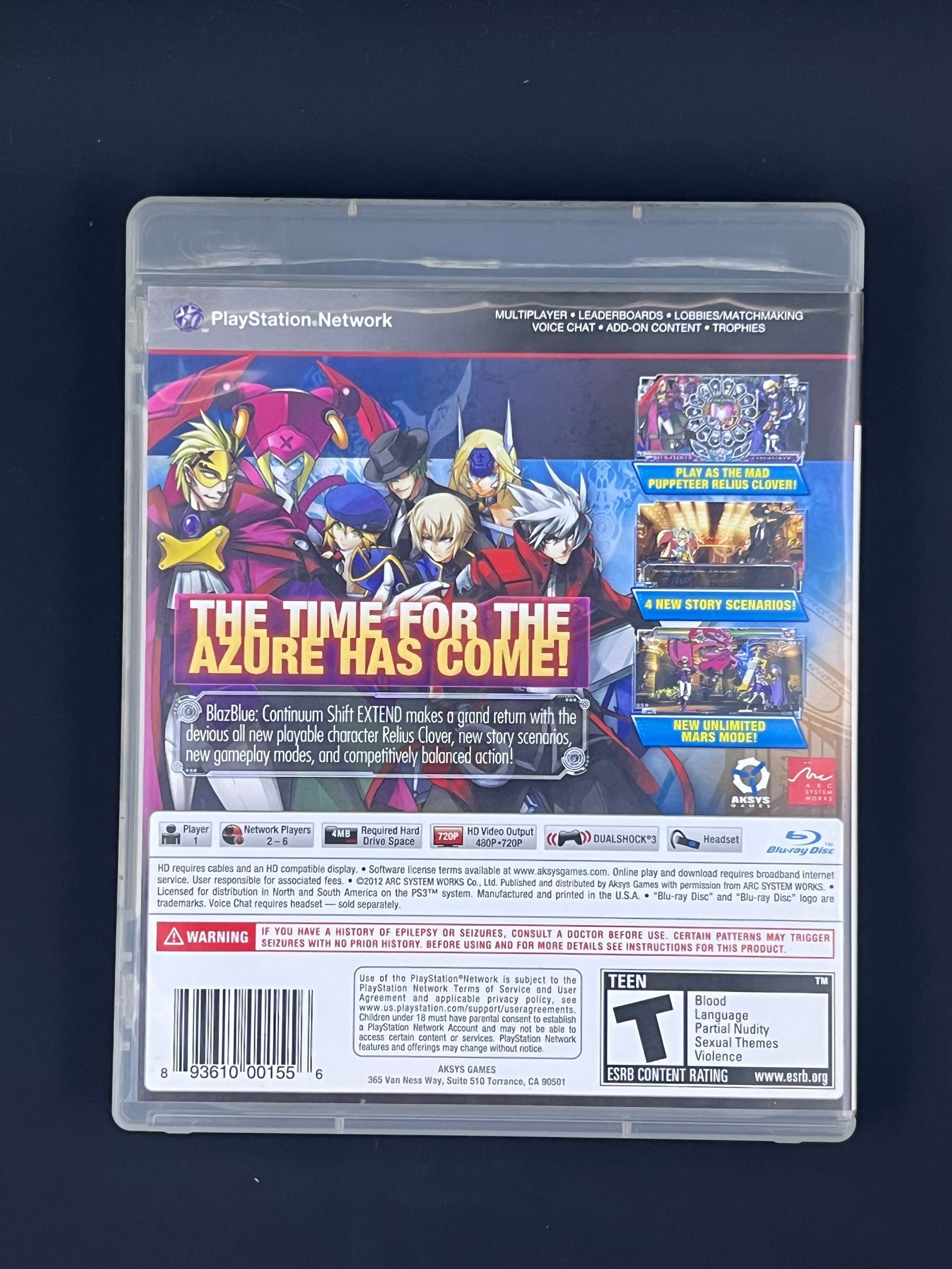 Blazblue: Continuum Shift Extend