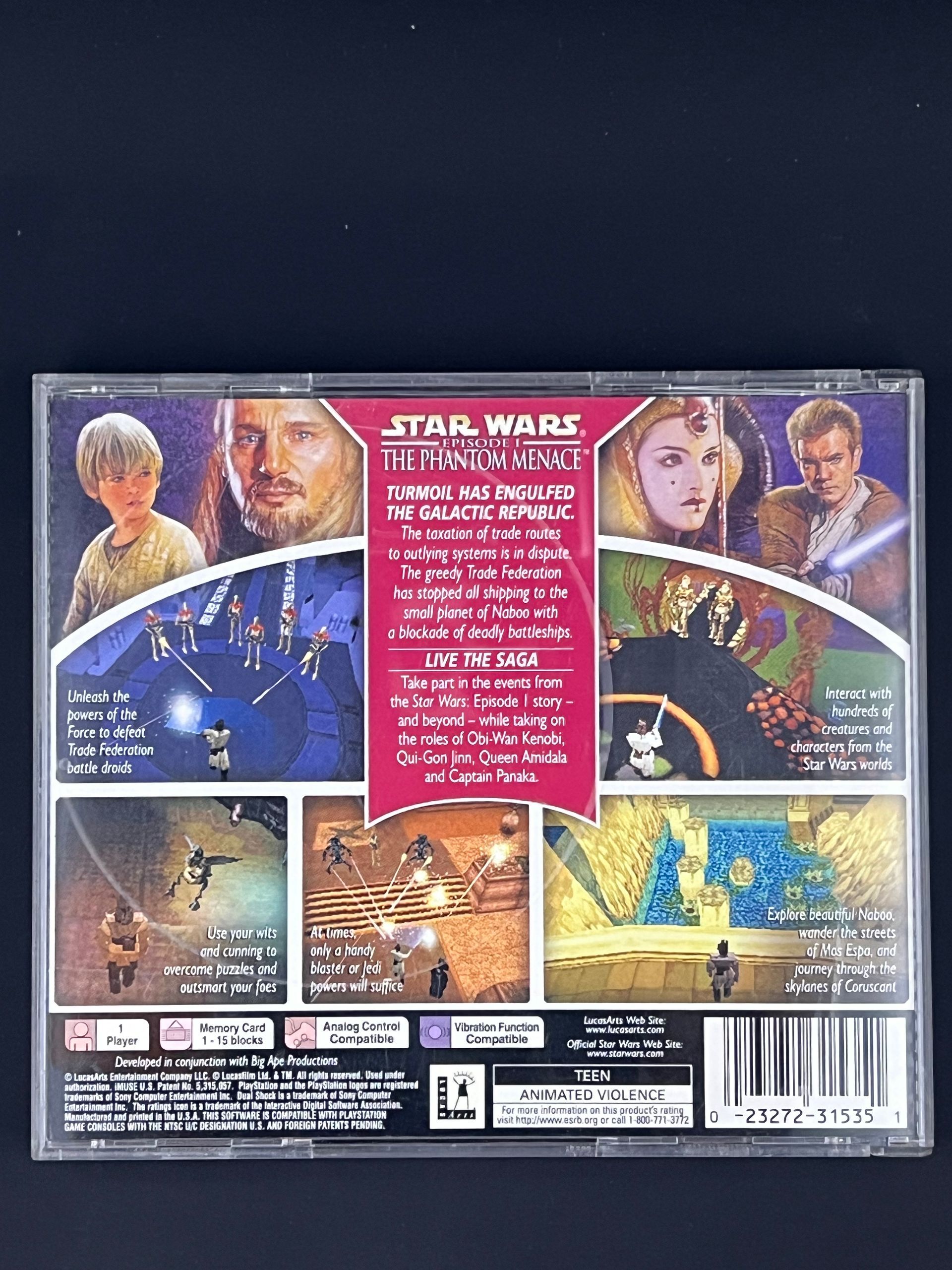 Start Wars Episode I: The Phantom Menace