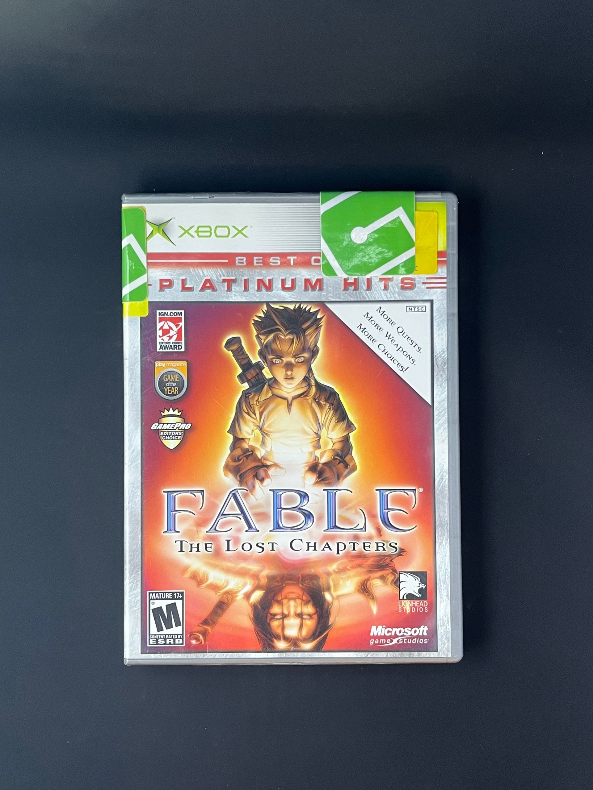 Fable the Lost Chapters (Platinum Hits)