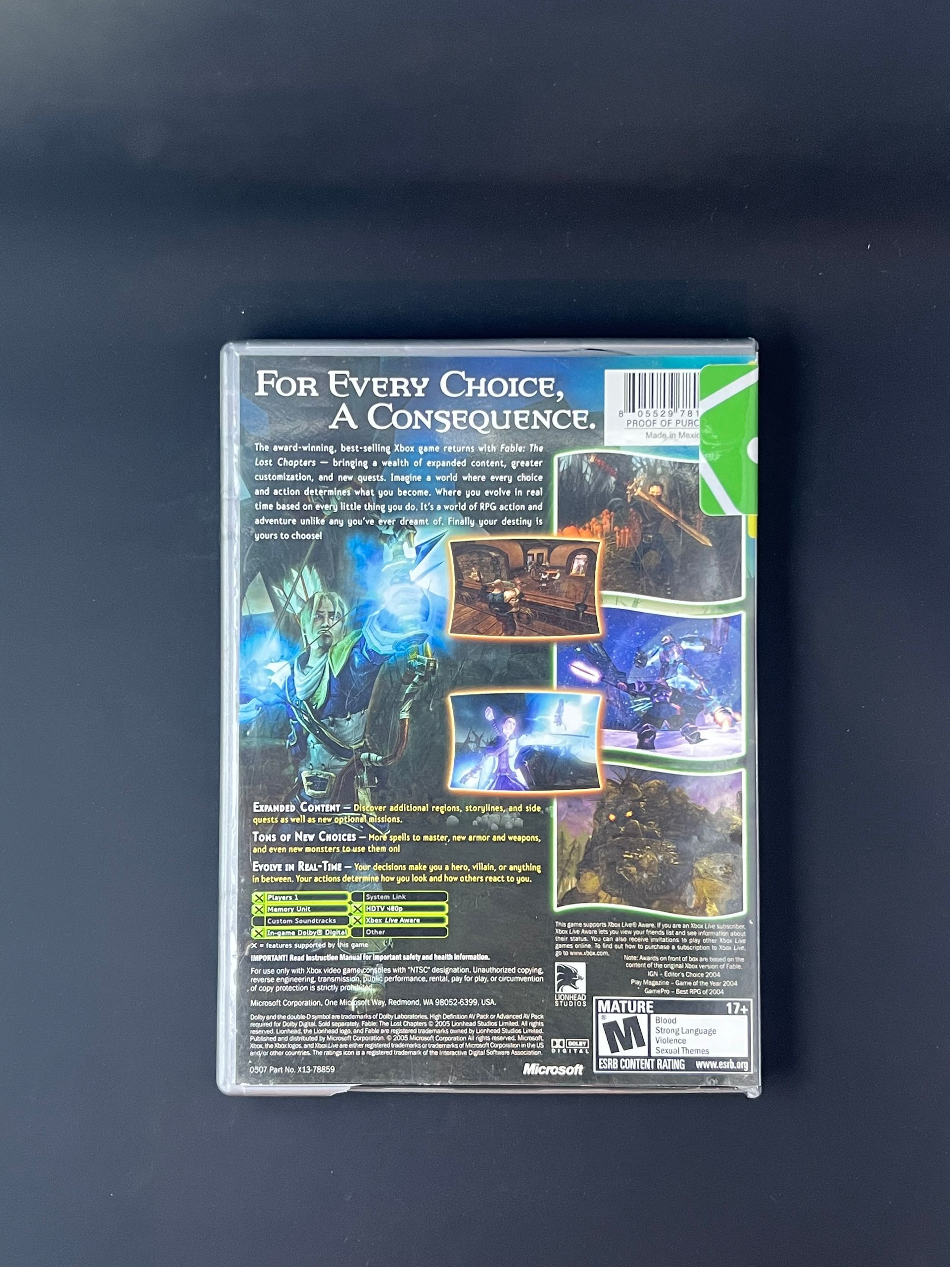 Fable the Lost Chapters (Platinum Hits)