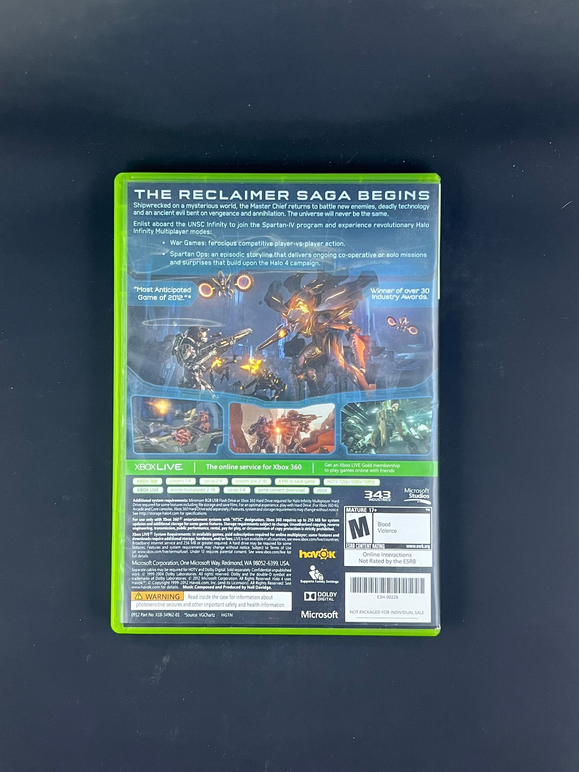 Halo 4 (Not for Resale)