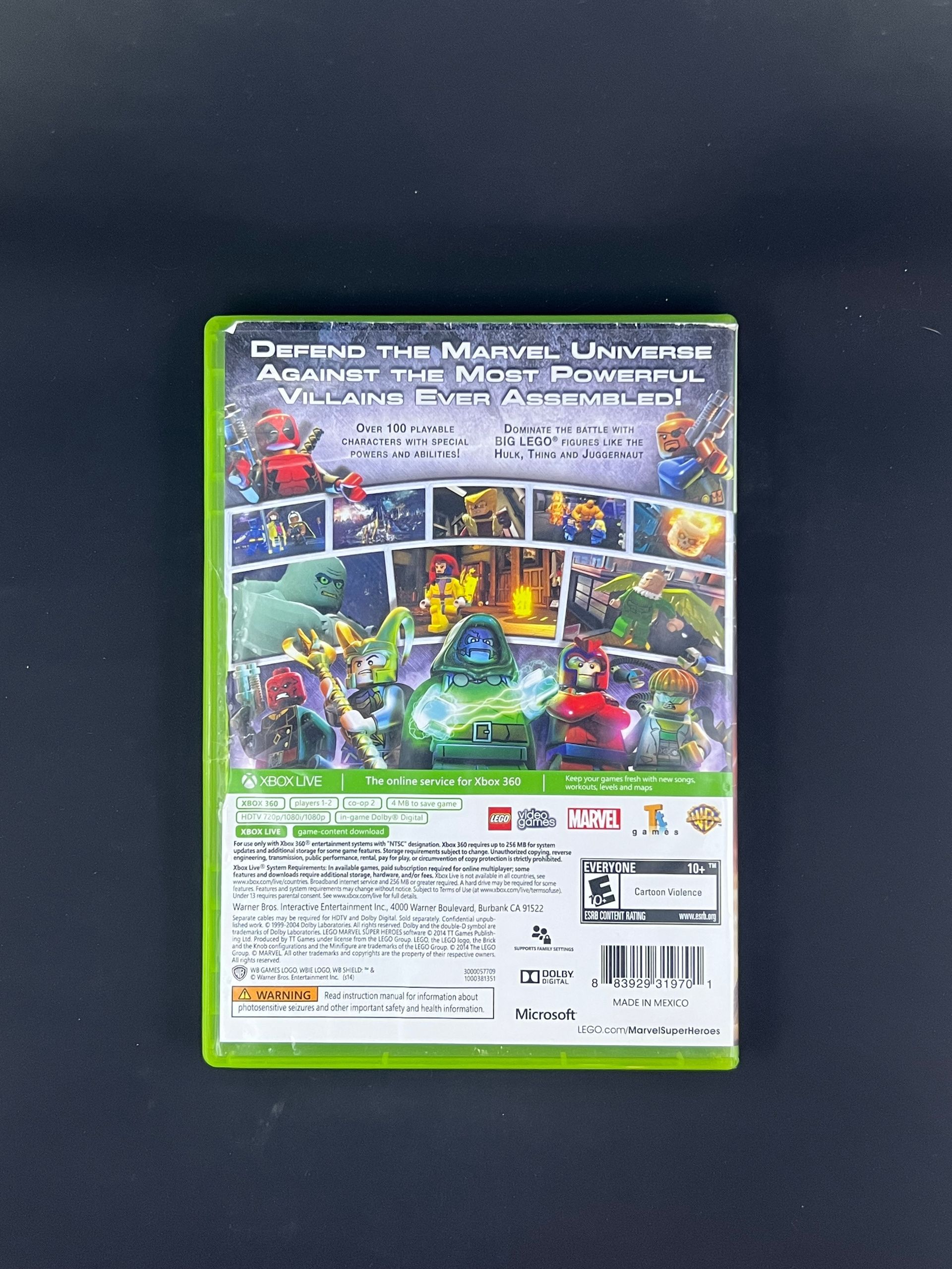 Lego Marvel Super Heroes (Xbox 360)