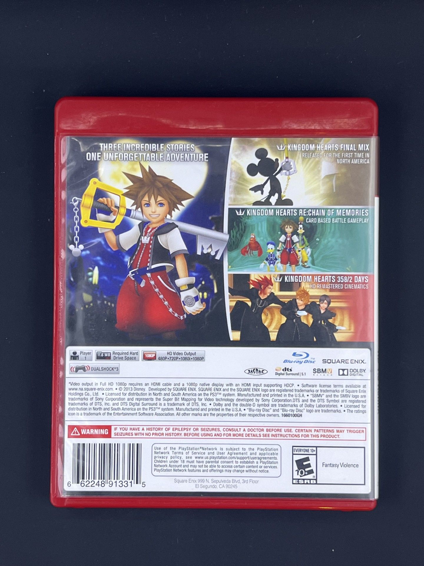Kingdom Hearts HD 1.5 Remix (Greatest Hits)