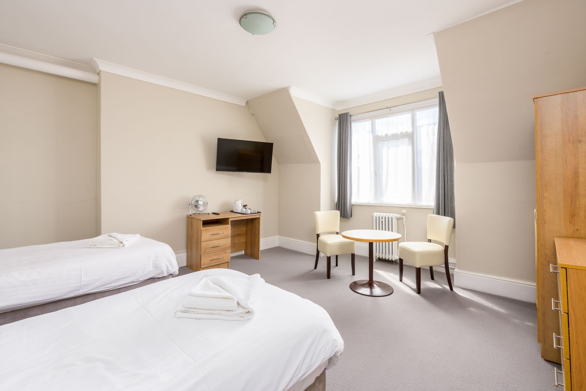 Twin Room at the Bournemouth Sands Hotel