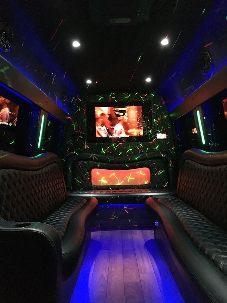 mercedes sprinter limo bus
