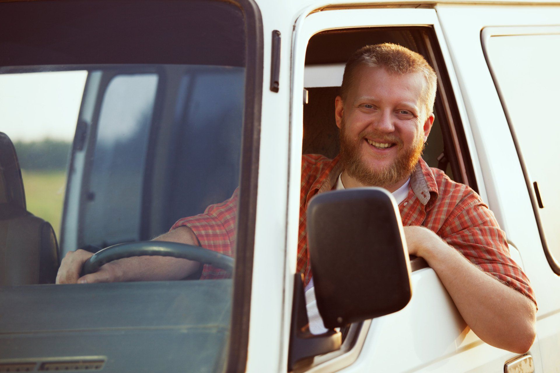 Happy Truck Driver — Mount Prospect, IL — Precise Fleet Tracking