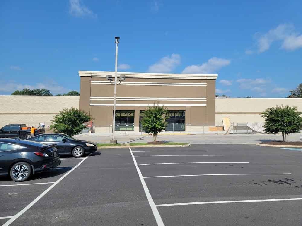 Newly Painted Commercial Building