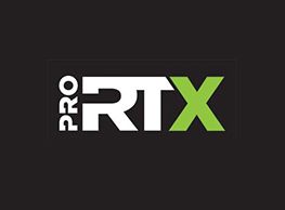 WhiteLodge Logo: "PRO RTX" in white and green text on a black background. "RTX" is green.