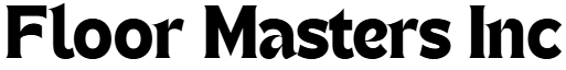 Floor Masters Inc, black text.