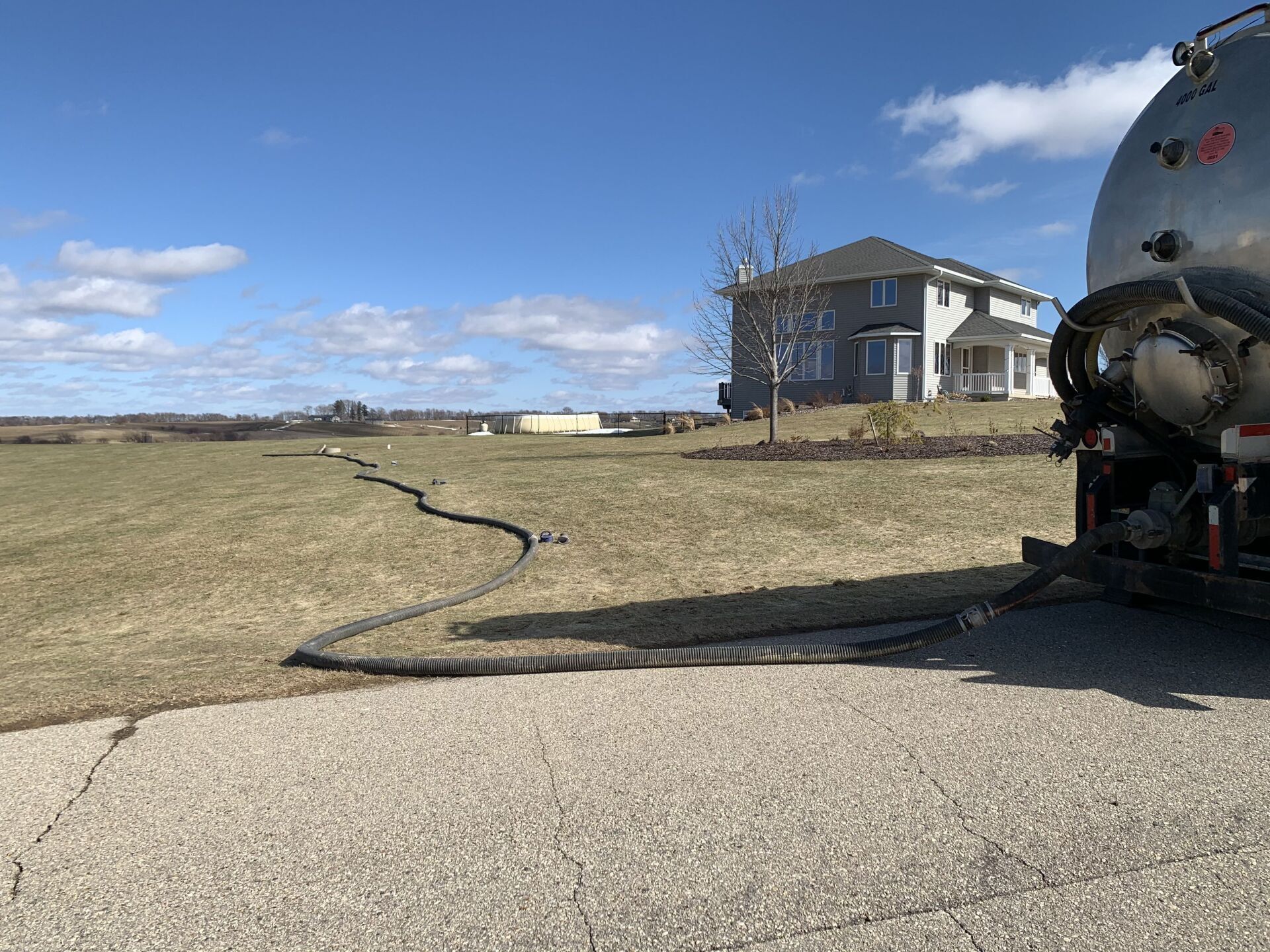 Septic pumping for Southwestern Wi home