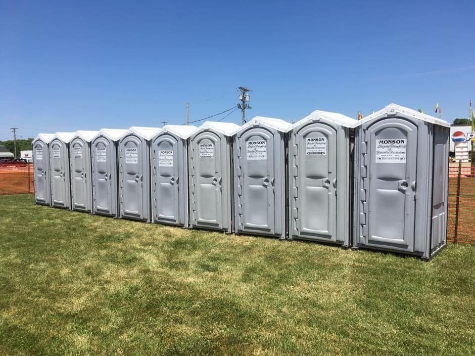 Large Event with portable toilet rentals