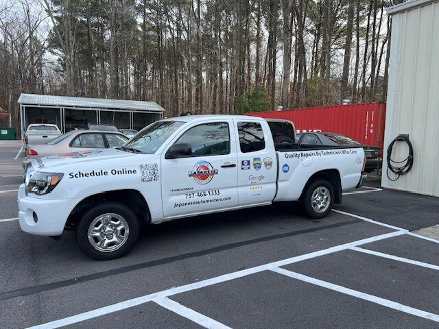 White Toyota Tacoma Truck | Japanese Auto Masters