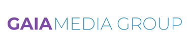 GAIA MEDIA GROUP logo in purple and teal.
