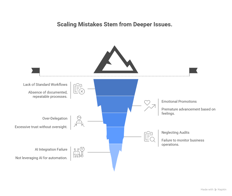 Mistakes Agency owners make when scaling 