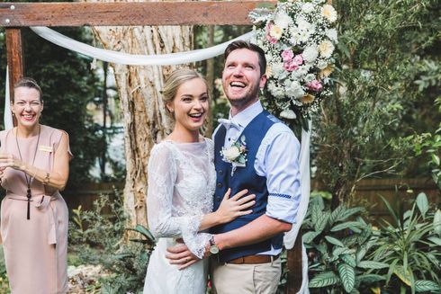 Backyard wedding Maroochydore Wedding Celebrant