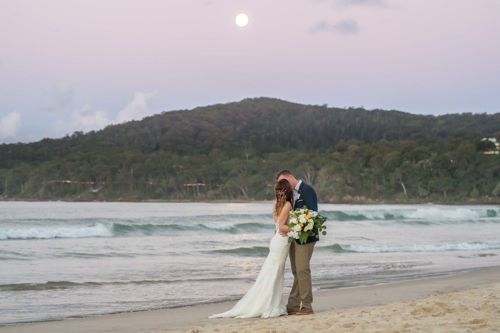 Oceanside wedding vows Marcus Beach Noosa Wedding Celebrant