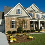 Front of House with Gutter — Governor John Sevier Knoxville, Tennessee — Goddard Continuous Guttering