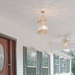 House with Soffit and Chandelier — Governor John Sevier Knoxville, Tennessee — Goddard Continuous Guttering