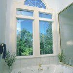 Window on Front of Bathtub— Governor John Sevier Knoxville, Tennessee — Goddard Continuous Guttering