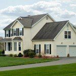 House Black Roof— Governor John Sevier Knoxville, Tennessee — Goddard Continuous Guttering
