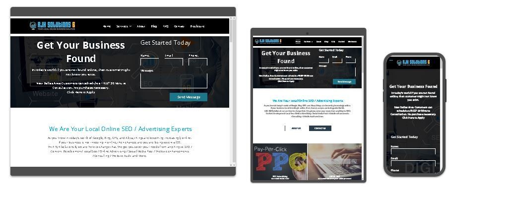 Website design / Internet design Roanoke Tx