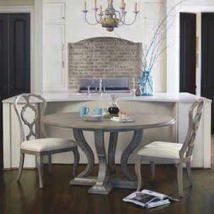 Bernhardt small cafe style dining room table and chairs