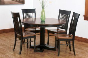 Palettes by Winesburg dark wood dining room set