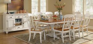 Select by John Thomas Furniture white dining room furniture