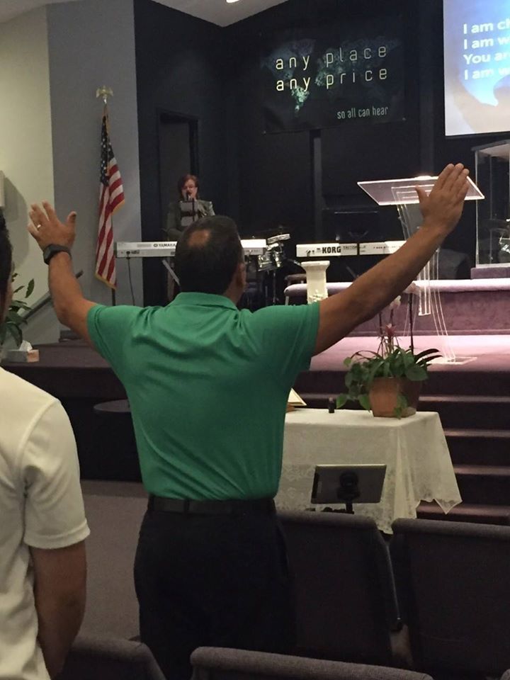 Man In Workship — Naples, FL — Eagle's Nest Worship Center
