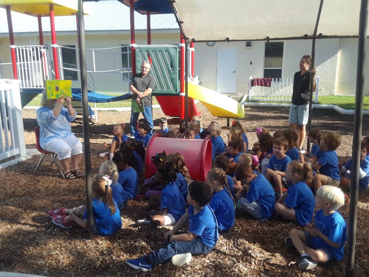 Children Listening To The Teacher — Naples, FL — Eagle's Nest Worship Center
