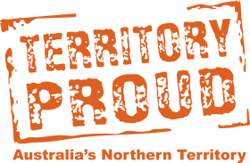 A stamp that says territory proud australia 's northern territory