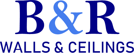 B & R Walls & Ceilings Logo