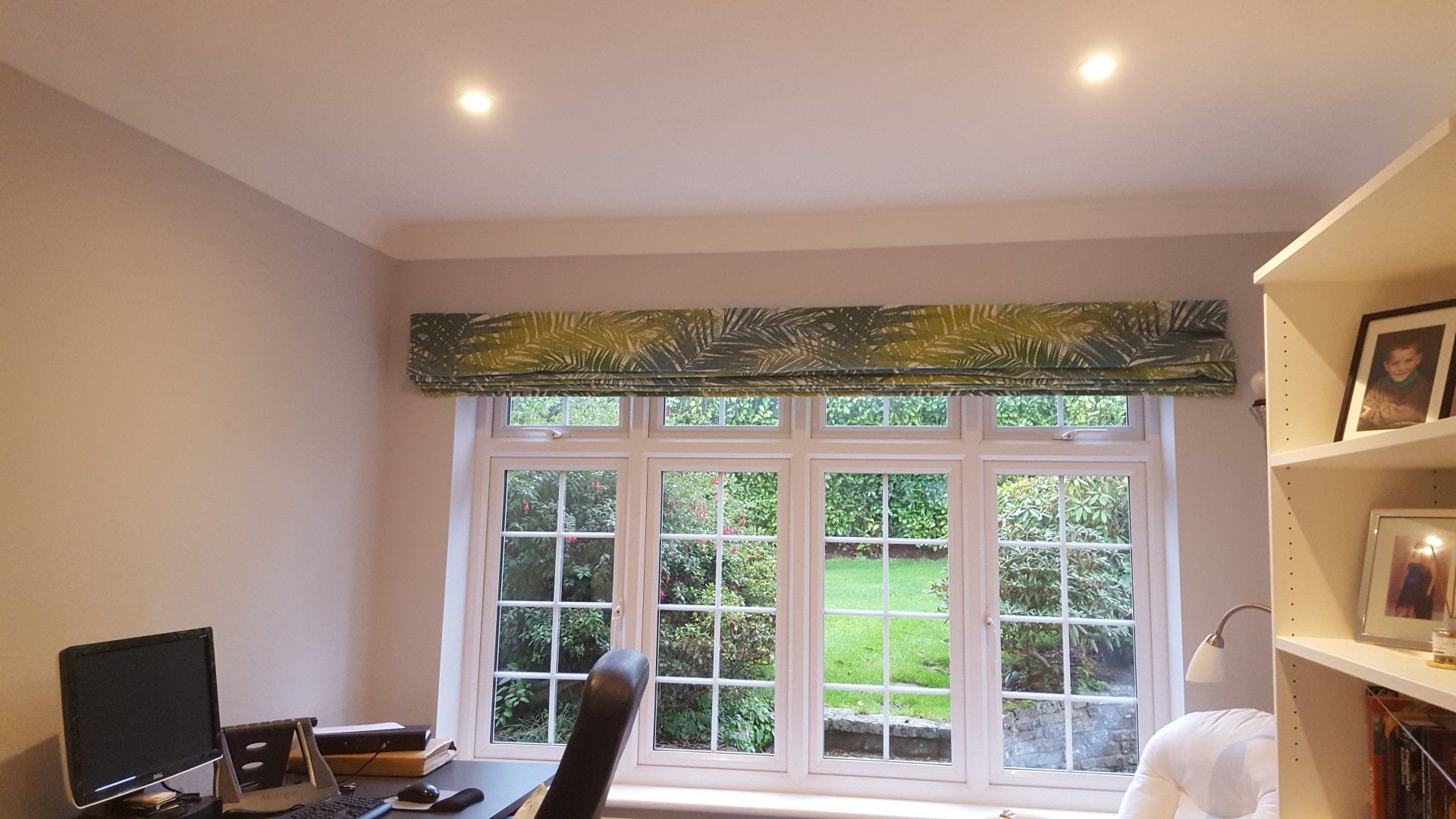 Remote controlled Roman Blind
