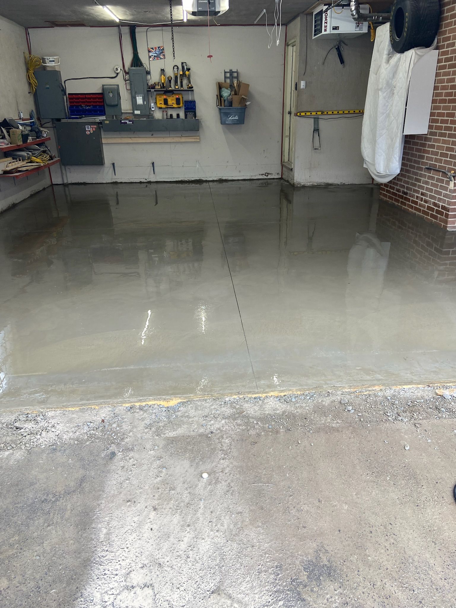 poured concrete project 